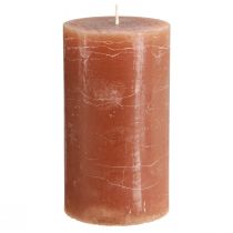 Prodotto Candele candele a colonna colorate al caramello 85×150mm 2 pz