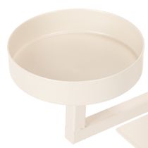 Prodotto Candeliere moderno con quattro piattini portacandele, 47 cm