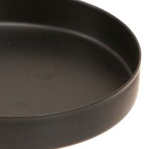 Prodotto Portacandele Corona dell'Avvento in metallo nero opaco Ø8cm 4 pezzi