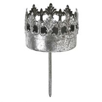 Prodotto Portacandele argento antico Ø5cm H10cm 1 pz