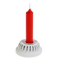 Prodotto Teglia candeliere bianca Ø5,3cm H2cm