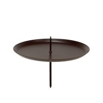 Prodotto Portacandele marrone Ø7cm 4 pz