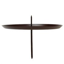 Prodotto Portacandele marrone Ø7cm 4 pz