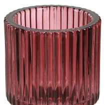 Prodotto Portacandele portacandele in vetro Bacca H8cm 4 pz