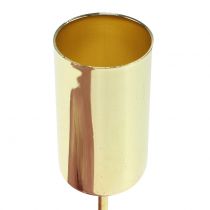 Prodotto Portacandele oro per candele a bastoncino Ø2,2 cm 4 pz