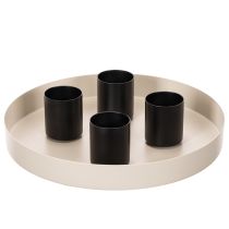 Prodotto Portacandele magnetico, finitura opaca, 4 cm, 4 pezzi