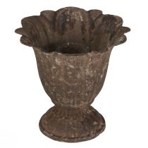 Prodotto Portacandele trofeo antico portacandele in metallo Ø10cm H9,5cm