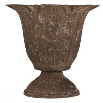 Prodotto Portacandele trofeo antico portacandele in metallo Ø10cm H9,5cm