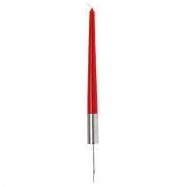 Prodotto Portacandele argento per candele a stecco 15 cm 4 pz