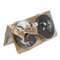 Prodotto Portacandele marrone Ø9cm 4 pezzi