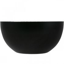 Prodotto Candeliere nero argento Decorazione natalizia Ø13cm H6.5cm