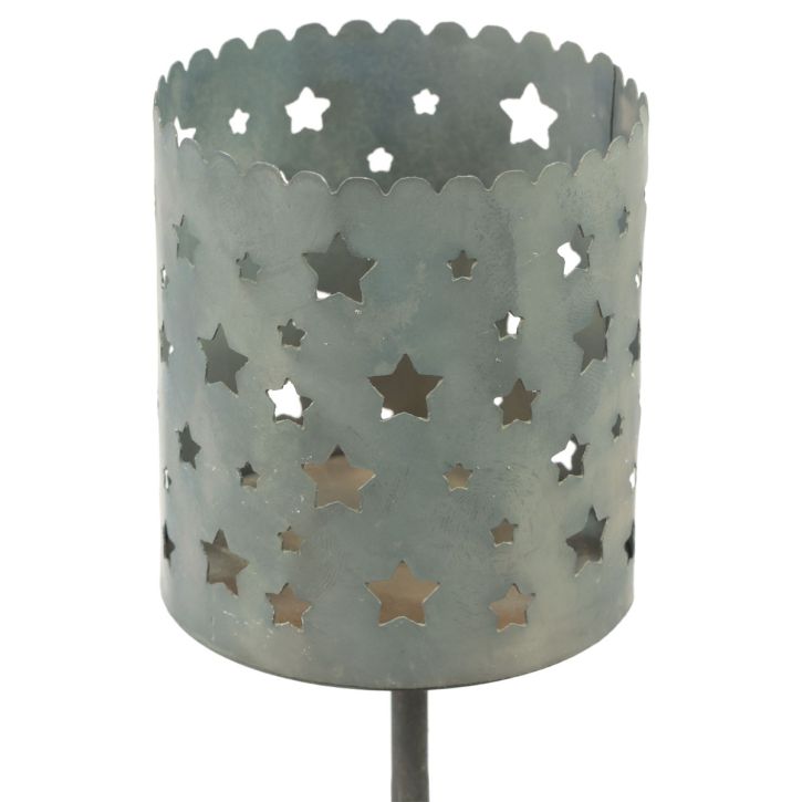 Portacandele da attaccare corona dell&#39;Avvento Ø6,5 cm H14 cm 4 pezzi