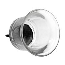 Prodotto Portacandele per tealight in vetro trasparente Ø6cm H10cm 2 pezzi