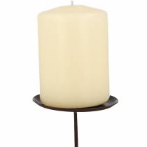 Prodotto Portacandele marrone Ø6cm 4 pz