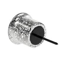 Prodotto Portacandele per tealight argento Ø6cm H10cm 2pz