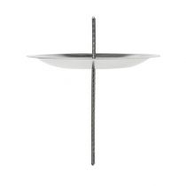 Prodotto Portacandele con spina argento Ø5cm 36 pz