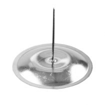 Prodotto Portacandele con spina argento Ø8cm 16 pz