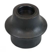 Prodotto Portacandele portacandele nero in ceramica Ø12cm H9cm
