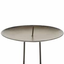 Prodotto Portacandele a innesto 8 cm marrone 4 pz