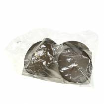 Prodotto Portacandele a innesto 8 cm marrone 4 pz