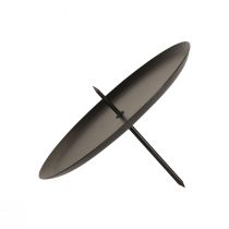 Prodotto Portacandele a innesto nero Portacandele dell&#39;Avvento Ø6cm 4 pz