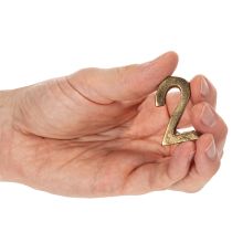 Prodotto Spille per candela dell'Avvento, numeri da 1 a 4, set da 4, 4 cm, 4 pezzi