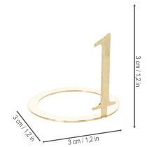 Prodotto Set di 4 candele a cono per corona d'Avvento, 3 cm.