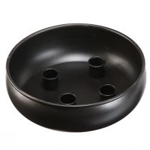 Prodotto Portacandele portacandele bastoncino nero con magneti Ø20cm