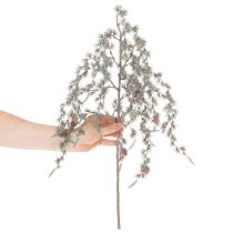 Prodotto Ramo di pino artificiale con pigne, ramo di pino decorativo, artificiale, 80 cm, 3 pezzi