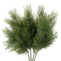Prodotto Rami di pino artificiali per decorazioni invernali, 40 cm, 4 pezzi