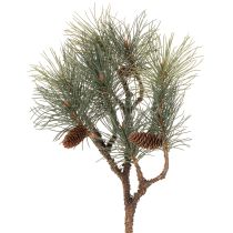 Prodotto Ramo di pino artificiale con pigne, decorazione per soggiorno, 93 cm