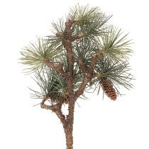 Prodotto Ramo di pino artificiale con pigne, decorazione per soggiorno, 93 cm