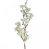 Prodotto Ramo di ciliegio bianco decorazione artificiale primaverile ramo decorativo 110 cm