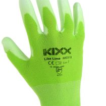 Prodotto Guanti da giardino Kixx taglia 7 verde chiaro, lime