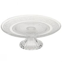 Prodotto Piatto torta in vetro classico con piede - Elegante per ogni festa Ø 20cm