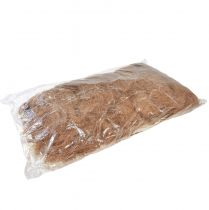 Prodotto Fibra di cocco, fibra vegetale naturale, materiale artigianale in fibra naturale da 1 kg