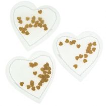 Prodotto Coriandoli cuore oro 5cm 24pz