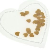 Prodotto Coriandoli cuore oro 5cm 24pz