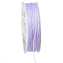 Prodotto Cordone con cordoncino decorativo mica viola iridescente 15mm 50m