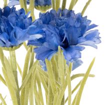 Prodotto Fiore artificiale di fiordaliso per un design elegante del soggiorno, decorazione estiva, 68 cm, 4 pezzi