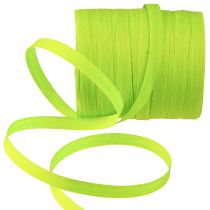 Prodotto Nastro arricciacapelli in cotone sostenibile nastro verde 10mm 100m