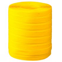 Prodotto Nastro riccio, nastro regalo, cotone giallo, 10 mm, 100 m, sostenibile