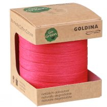 Prodotto Nastro arricciacapelli nastro regalo sostenibile rosa 10 mm 100 m