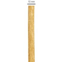 Prodotto Nastro regalo marrone, nastro arricciato, materiali artigianali sostenibili, 10 mm x 100 cm