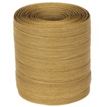 Prodotto Nastro regalo marrone, nastro arricciato, materiali artigianali sostenibili, 10 mm x 100 cm