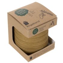 Prodotto Nastro regalo marrone, nastro arricciato, materiali artigianali sostenibili, 10 mm x 100 cm