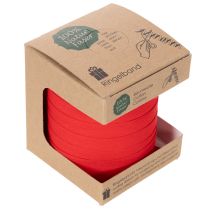 Prodotto Nastro arricciato rosso, confezione regalo ecologica, rotolo da 10 mm e 100 m