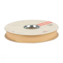 Prodotto Nastro arricciacapelli nastro regalo albicocca bordo oro 19mm 100m