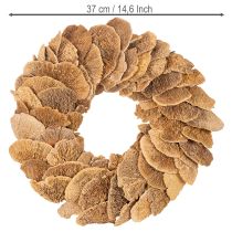 Prodotto Ghirlanda di funghi per alberi, colore naturale, per decorazione di porte o pareti, 37 cm