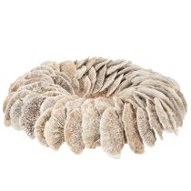 Prodotto Decorazione per albero a forma di ghirlanda in spugna naturale, 37 cm